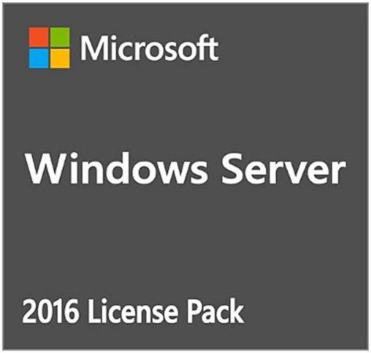 Microsoft Windows Server 2016 20 User CAL Box Pack