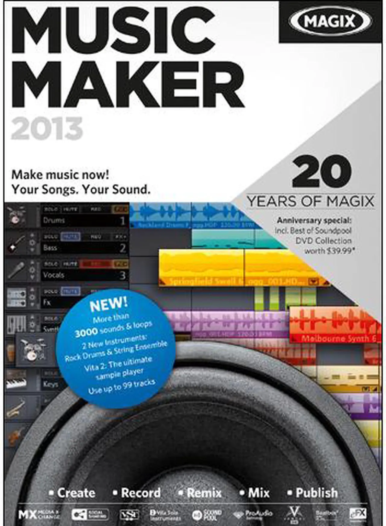 Main image of MAGIX Music Maker 2013 - Download