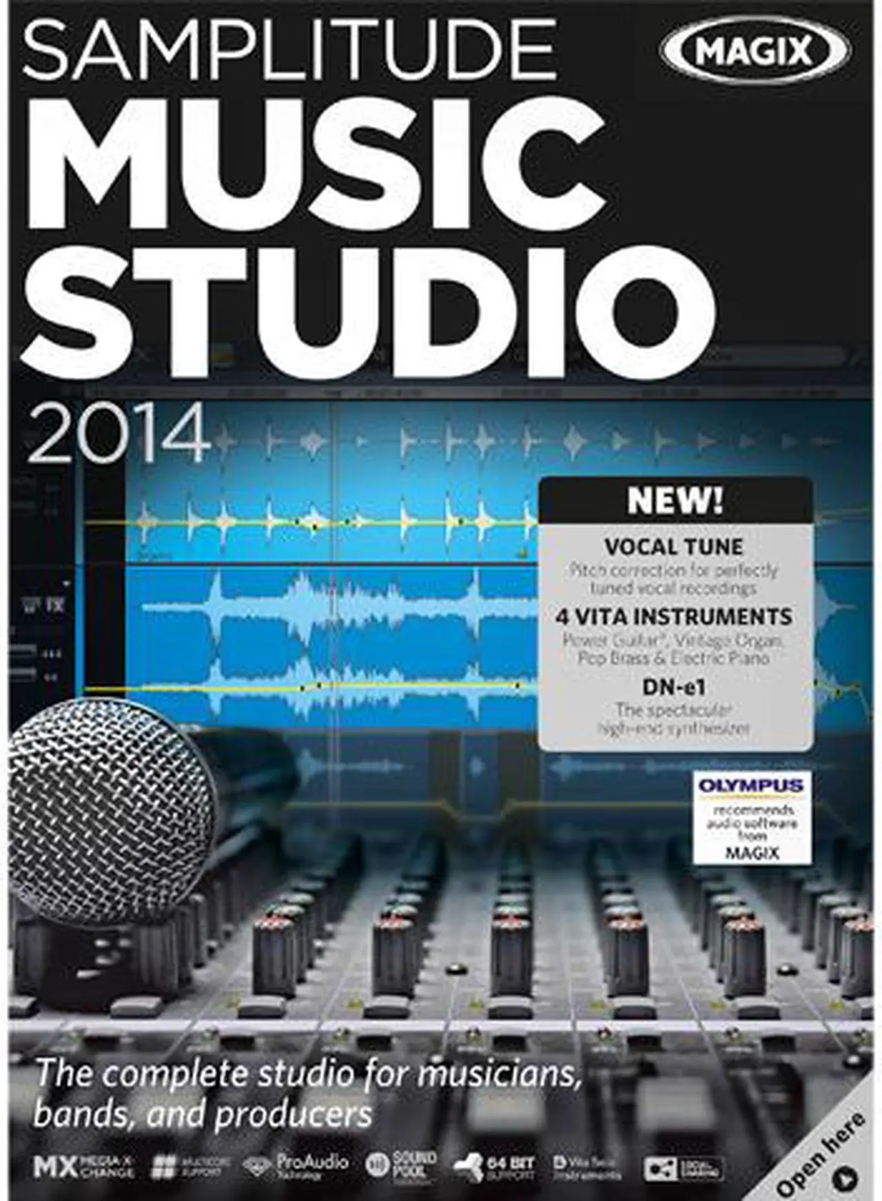 Main image of MAGIX Samplitude Music Studio 2014 - Download