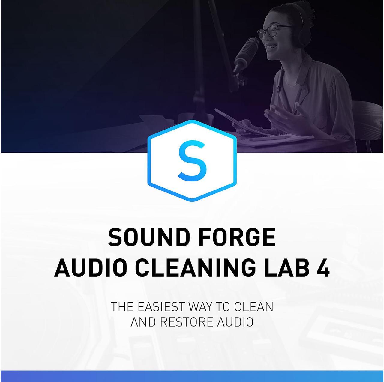 Main image of MAGIX SOUND FORGE Audio Cleaning Lab 4 - Download
