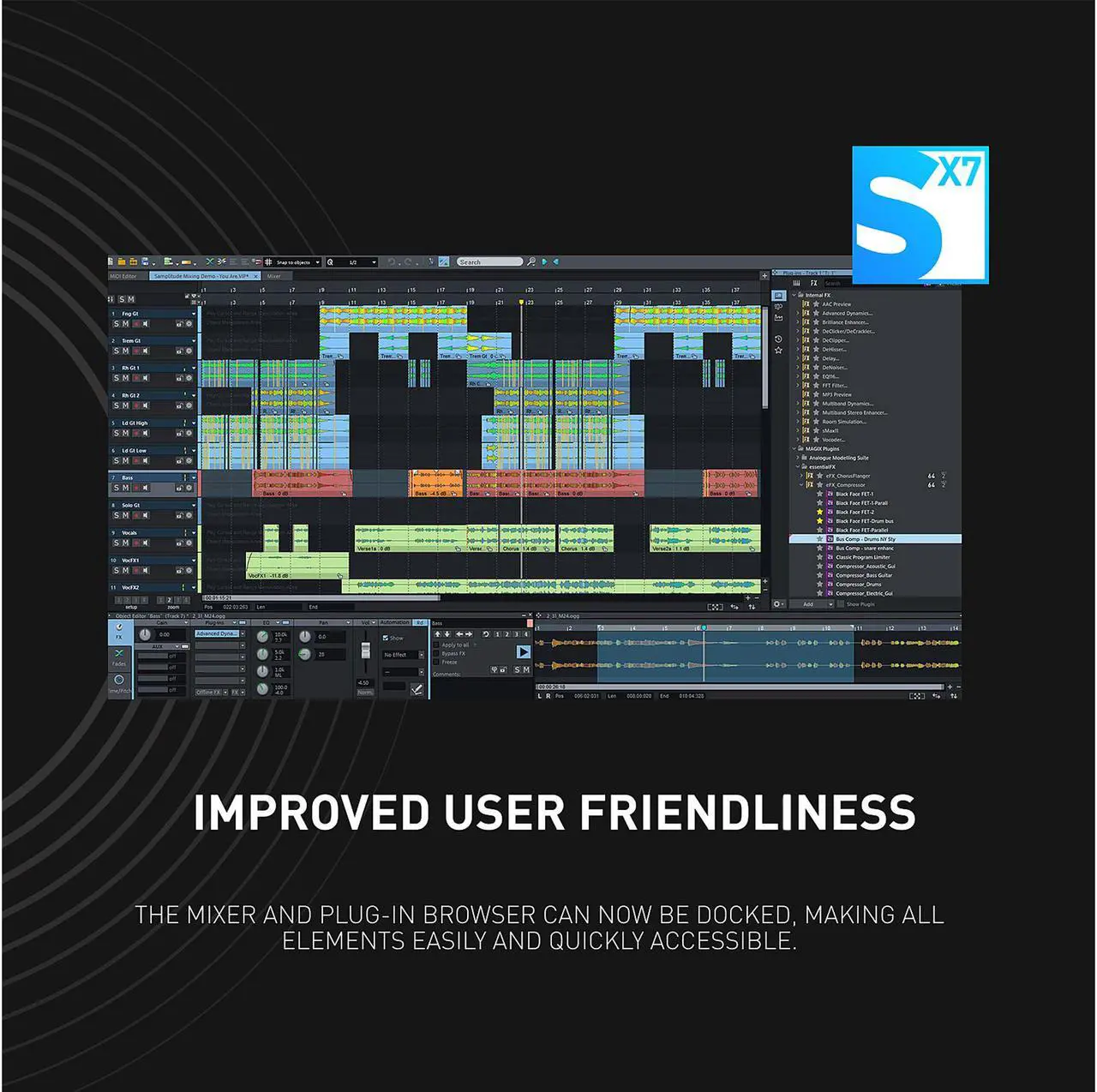 Alt view image 9 of 10 - MAGIX Samplitude Pro X7- Download