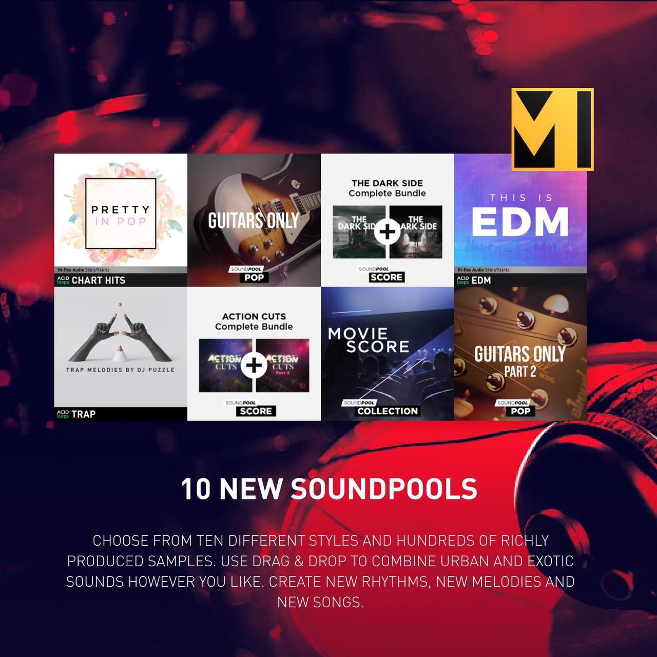 Alt view image 5 of 10 - MAGIX Samplitude Music Studio 2023 - Download