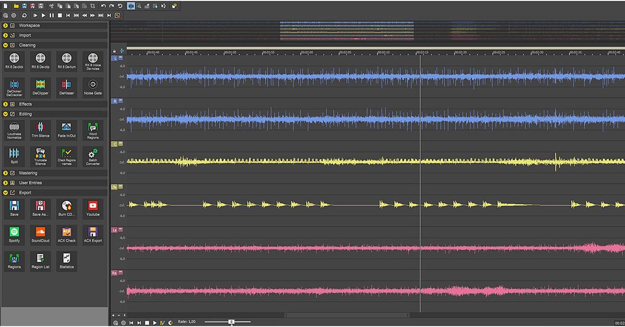 Alt view image 5 of 6 - MAGIX SOUND FORGE Pro 16 - Download