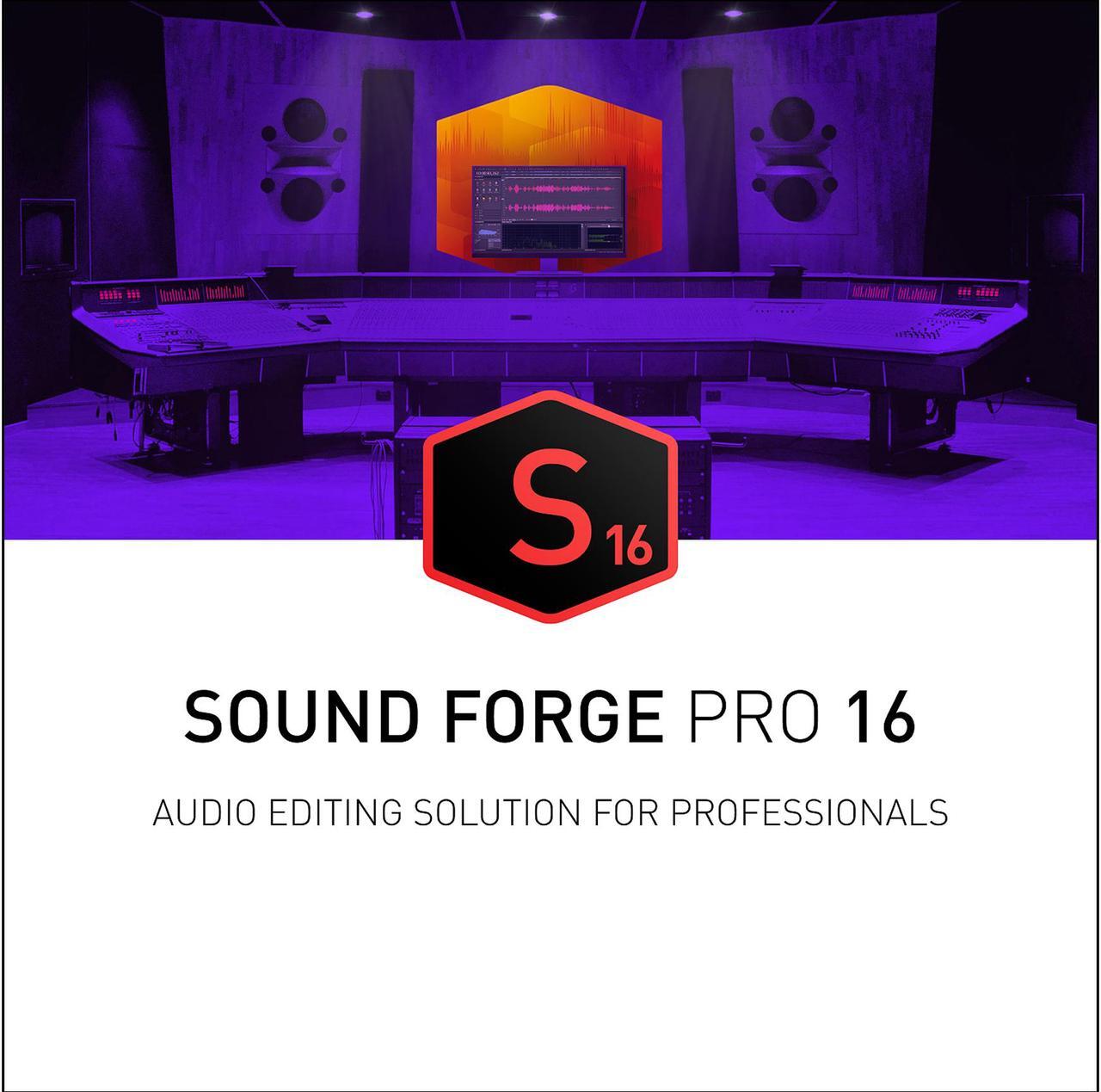 Main image of MAGIX SOUND FORGE Pro 16 - Download