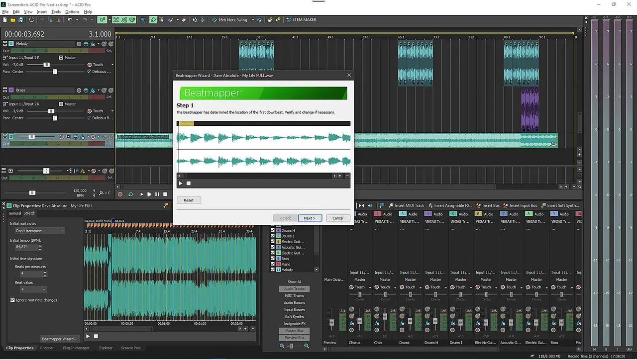 Alt view image 3 of 15 - MAGIX ACID Pro 11 - Download