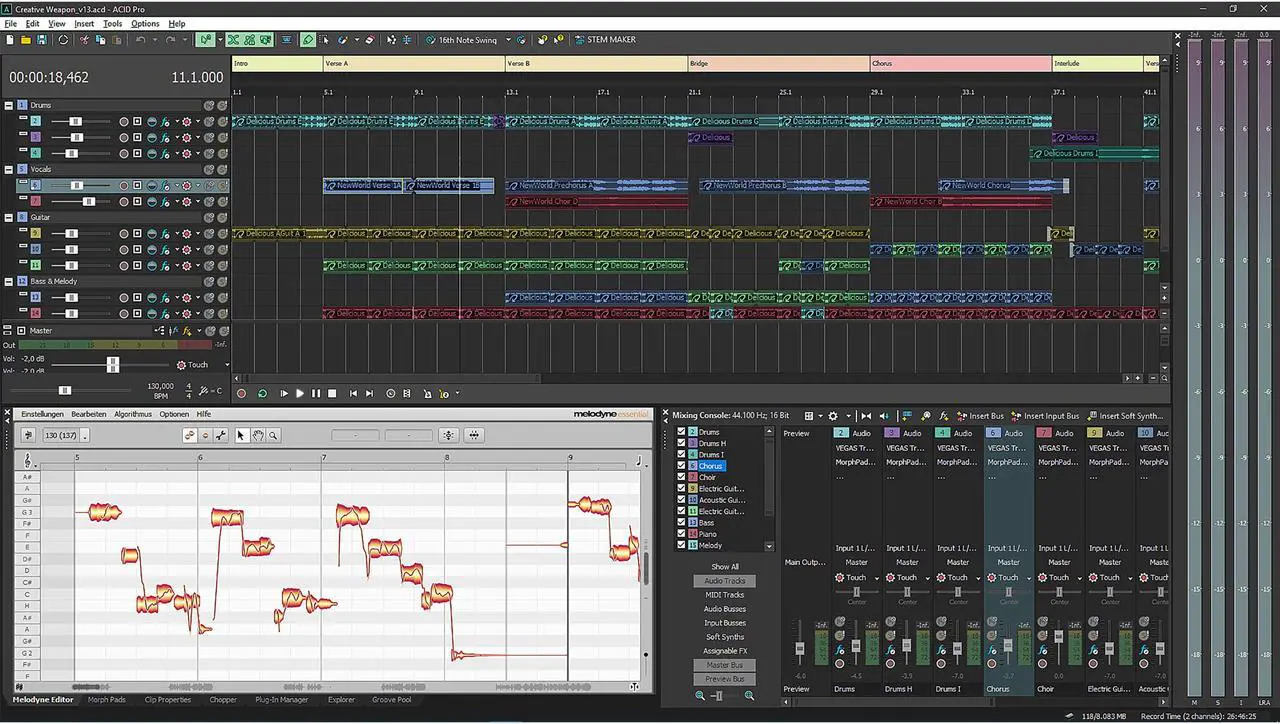 Alt view image 4 of 15 - MAGIX ACID Pro 11 - Download
