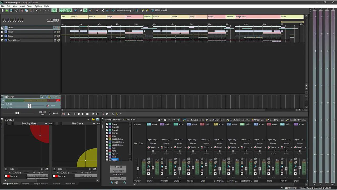 Alt view image 6 of 15 - MAGIX ACID Pro 11 - Download