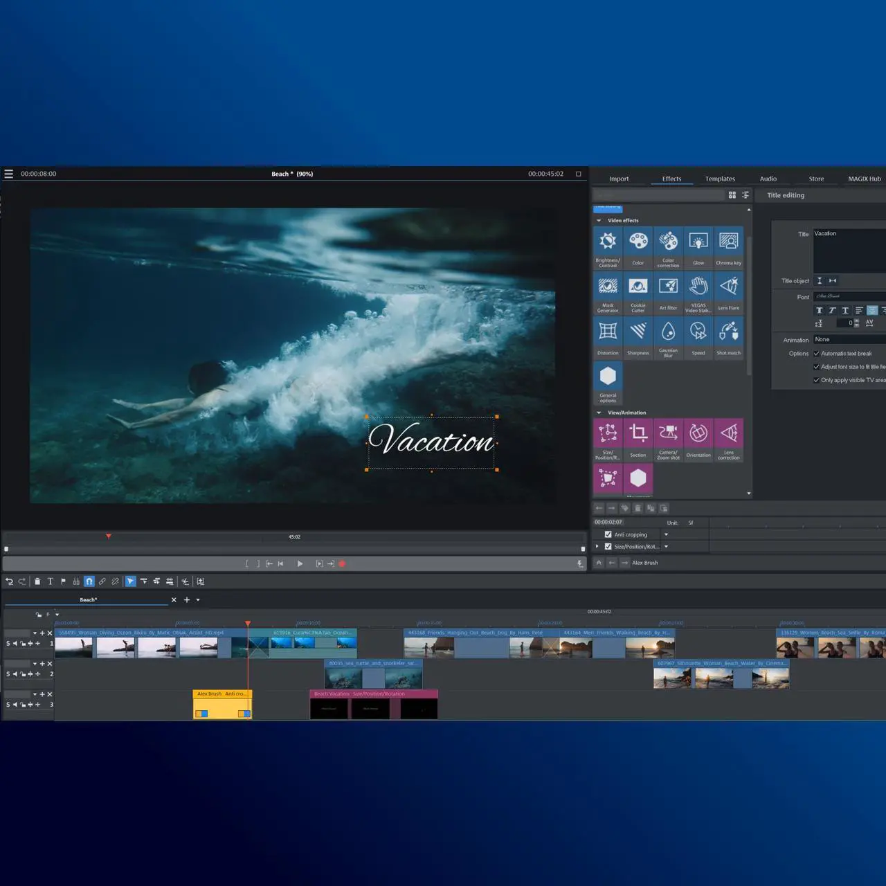 Alt view image 5 of 7 - Movie Studio Suite 2024 - Download
