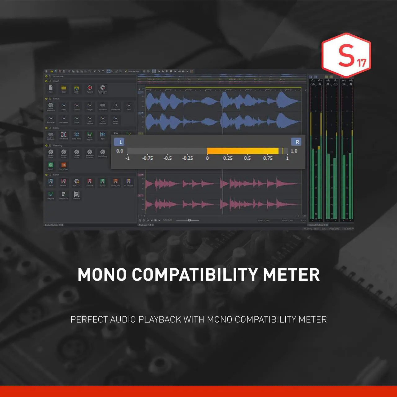 Alt view image 4 of 7 - Sound Forge Audio Studio 17 - Download