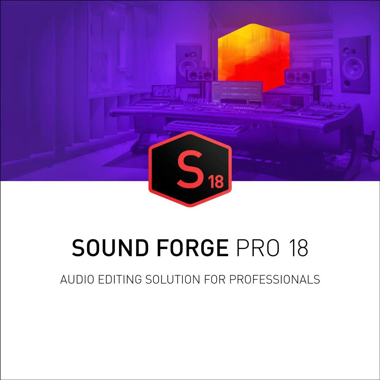 Main image of SOUND FORGE Pro 18 - Download