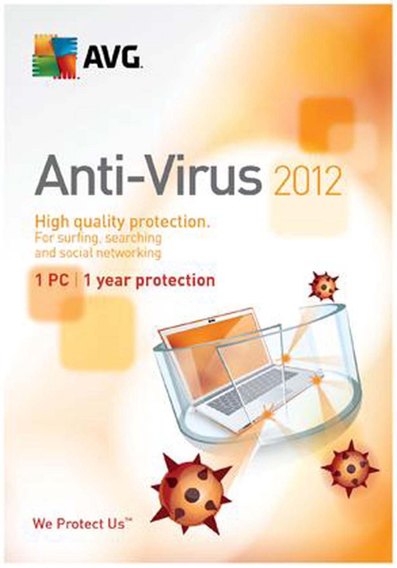 Main image of AVG Anti-Virus 2012 - 1 User