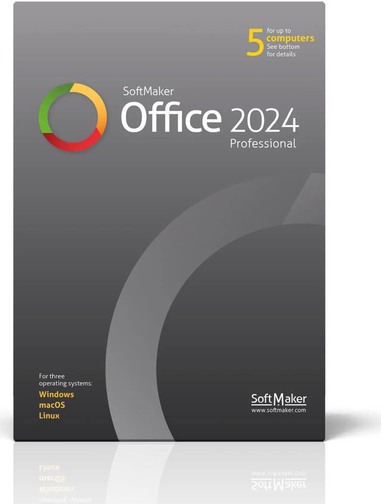 Main image of SoftMaker Office Professional 2024 (5 Users) - Windows, Mac and Linux - Download