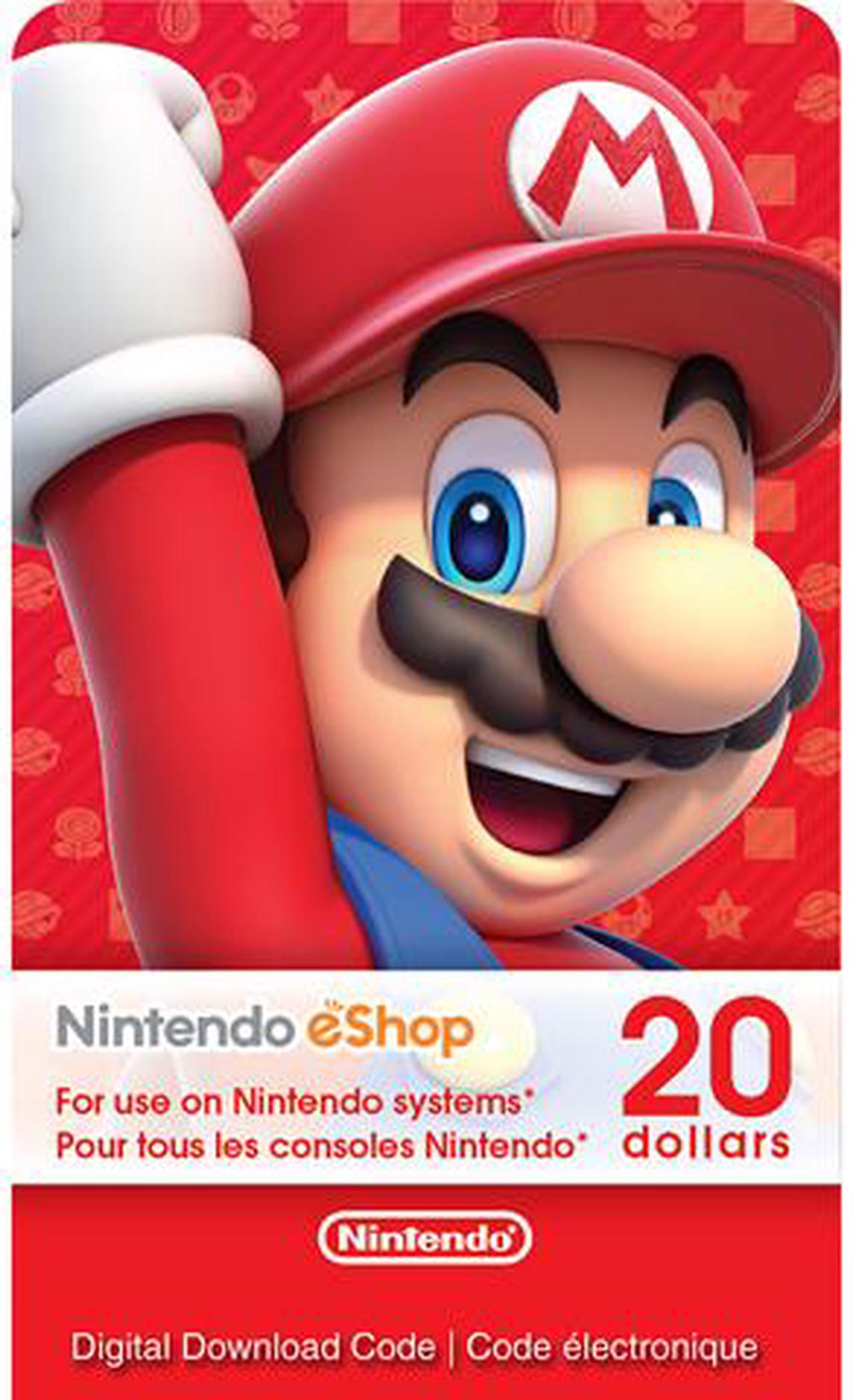 Nintendo eShop $20 Gift Card (Email Delivery)