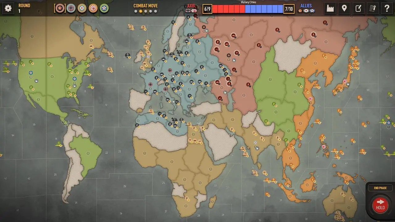 Alt view image 2 of 17 - Axis & Allies 1942 Online - PC [Online Game Code]