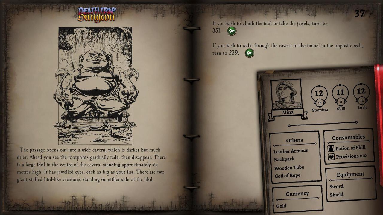 Alt view image 2 of 7 - Deathtrap Dungeon (Fighting Fantasy Classics) - PC [Steam Online Game Code]