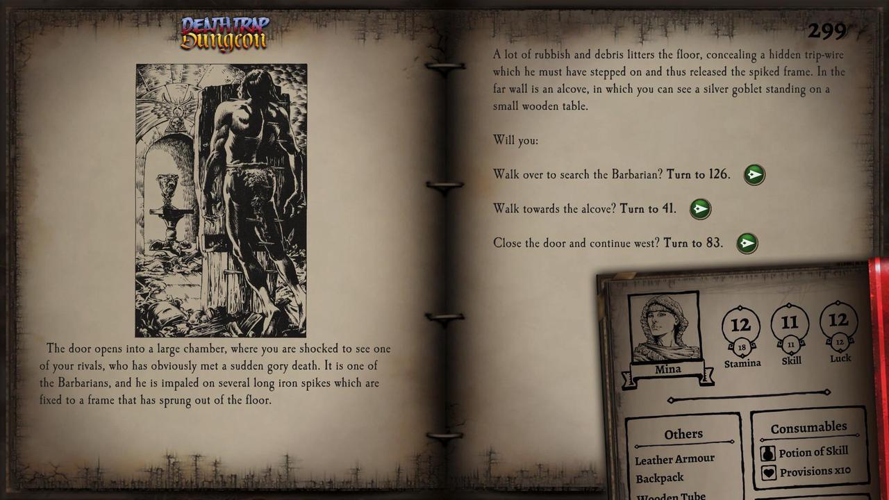 Alt view image 3 of 7 - Deathtrap Dungeon (Fighting Fantasy Classics) - PC [Steam Online Game Code]