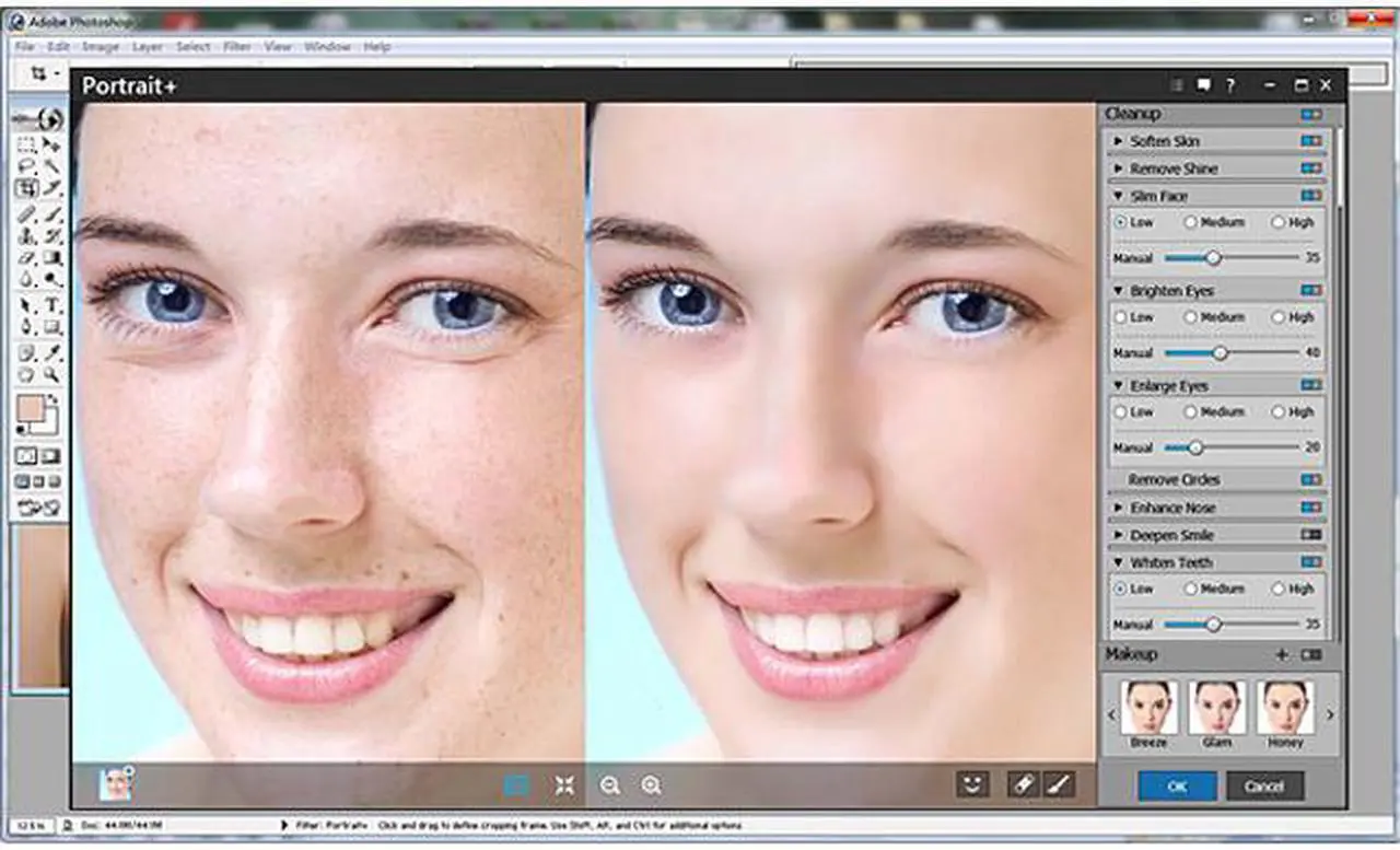 Alt view image 2 of 3 - ArcSoft Portrait+ Plug-in for Photoshop - Download
