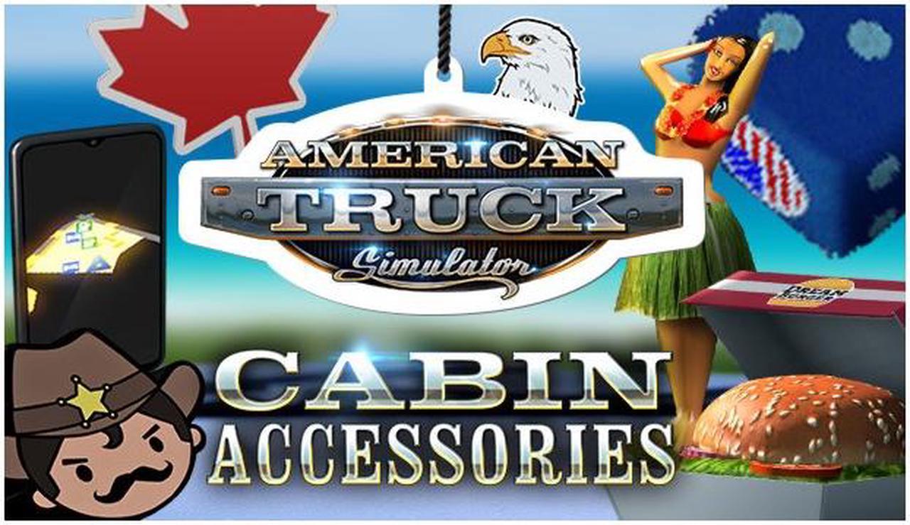 Main image of American Truck Simulator - Cabin Accessories - PC [Steam Online Game Code]