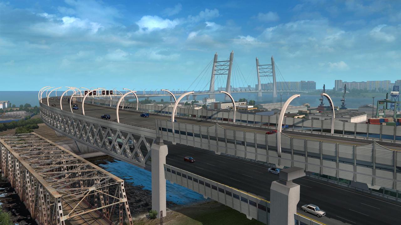 Alt view image 6 of 11 - Euro Truck Simulator 2 – Beyond the Baltic Sea  - PC [Steam Online Game Code]