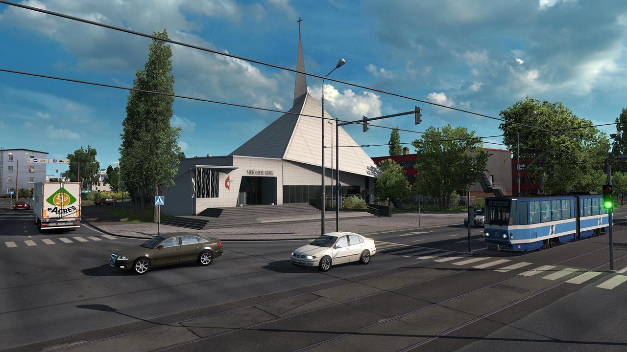 Alt view image 10 of 11 - Euro Truck Simulator 2 – Beyond the Baltic Sea  - PC [Steam Online Game Code]