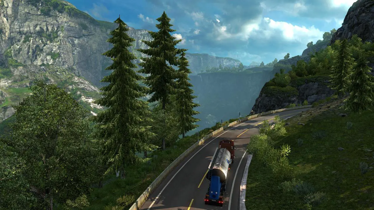 Alt view image 3 of 11 - Euro Truck Simulator 2 - Scandinavia - PC [Steam Online Game Code]