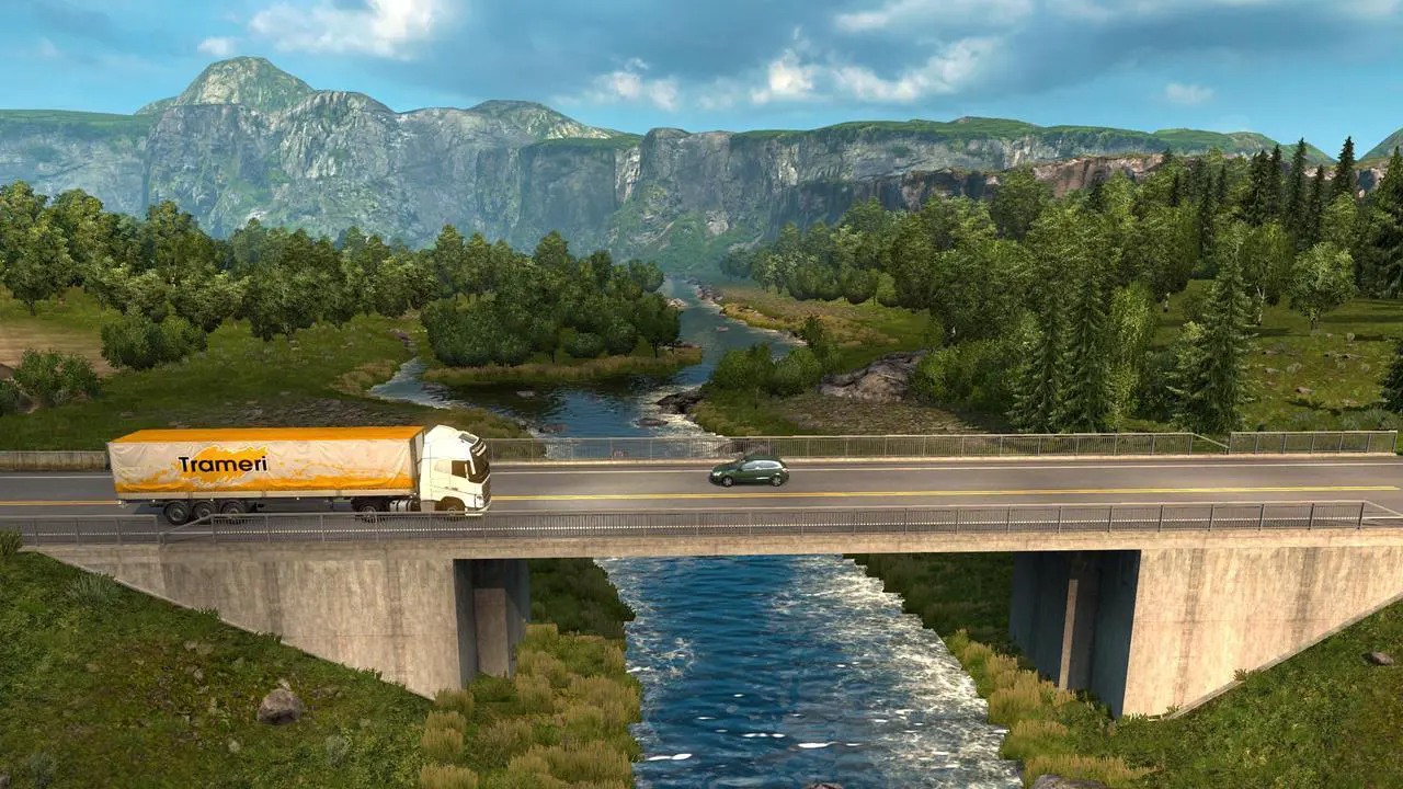 Alt view image 4 of 11 - Euro Truck Simulator 2 - Scandinavia - PC [Steam Online Game Code]