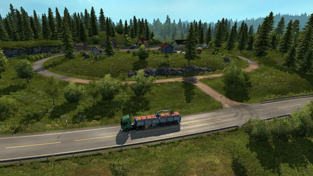 Alt view image 7 of 11 - Euro Truck Simulator 2 - Scandinavia - PC [Steam Online Game Code]
