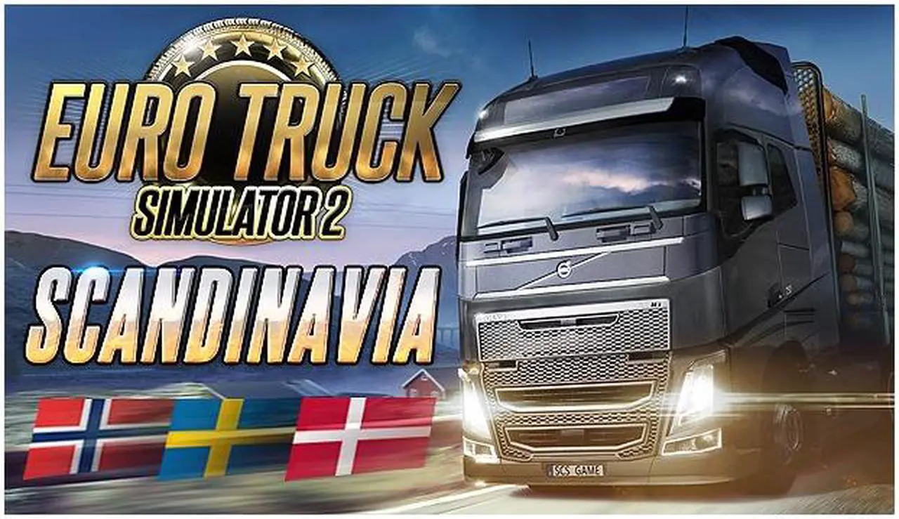 Main image of Euro Truck Simulator 2 - Scandinavia - PC [Steam Online Game Code]