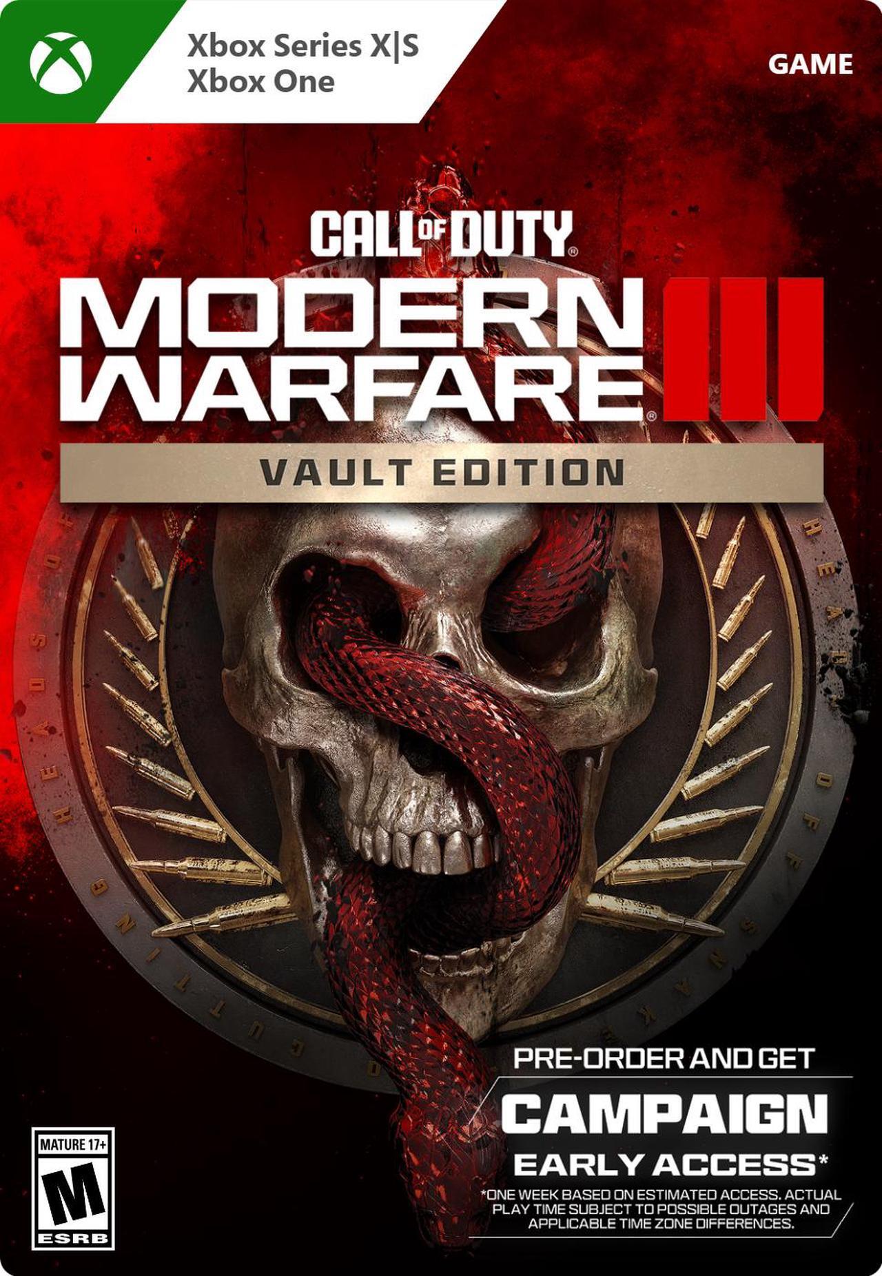 Main image of Call of Duty: Modern Warfare III - Vault Edition Xbox Series X|S, Xbox One [Digital Code]