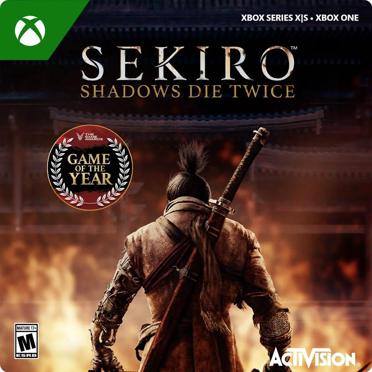 Main image of Sekiro: Shadows Die Twice - GOTY Edition Xbox Series X|S, Xbox One [Digital Code]