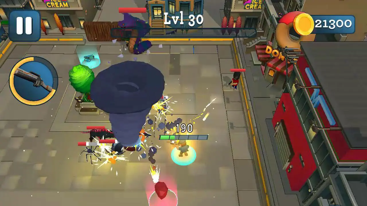 Alt view image 3 of 9 - Rogue City: Casual Top Down Shooter - PC [Steam Online Game Code]