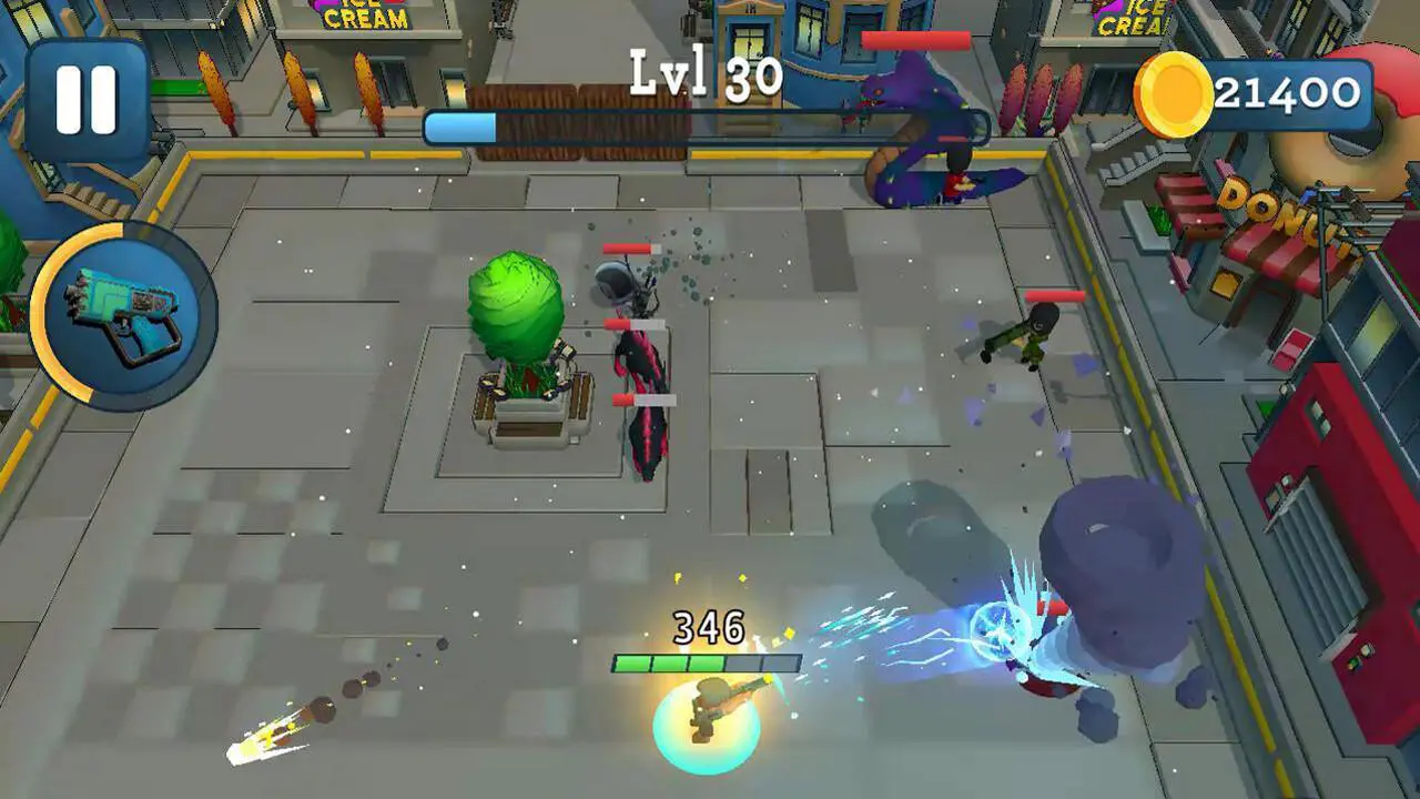 Alt view image 5 of 9 - Rogue City: Casual Top Down Shooter - PC [Steam Online Game Code]