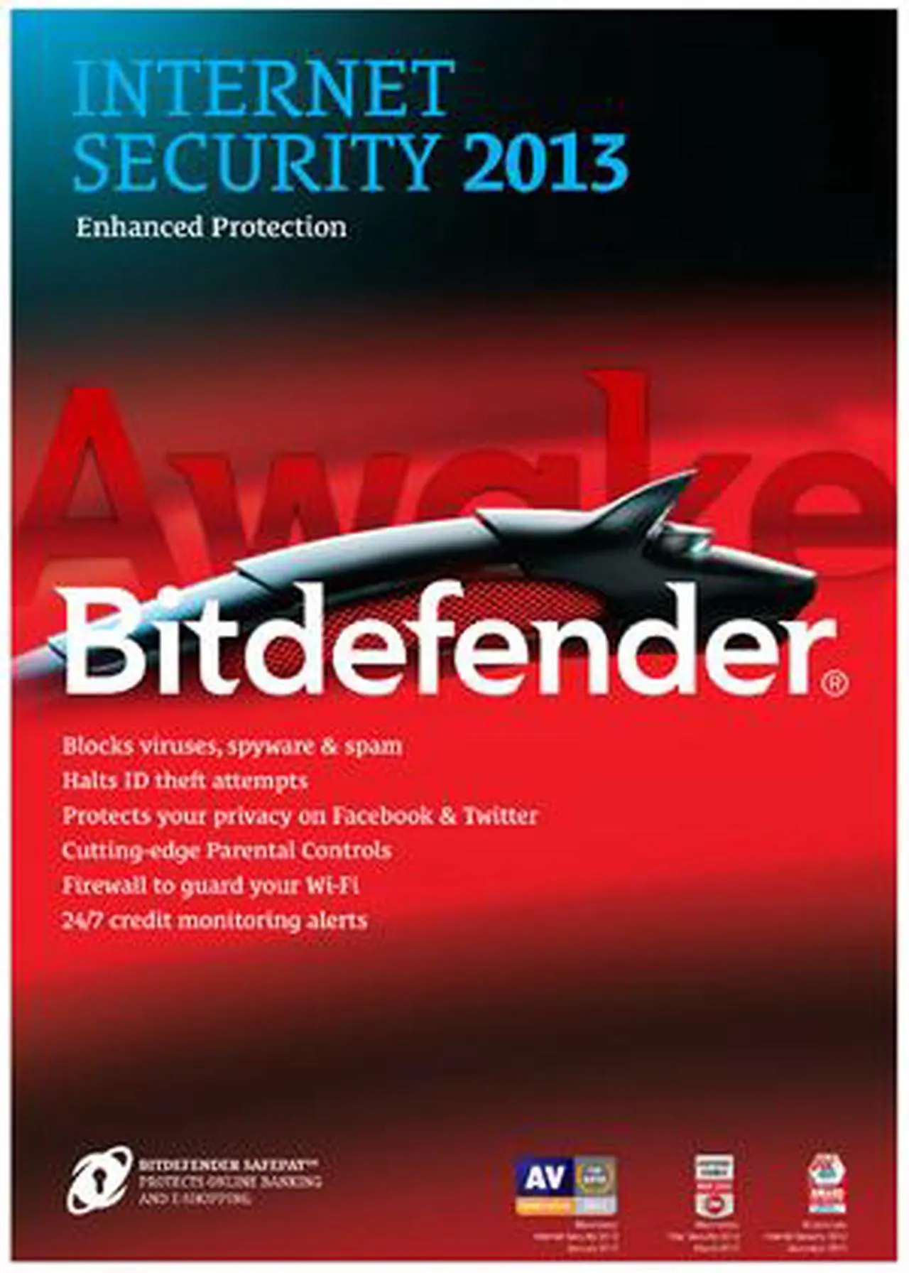 Main image of Bitdefender Internet Security 2013 - 3 PCs / 1 Year