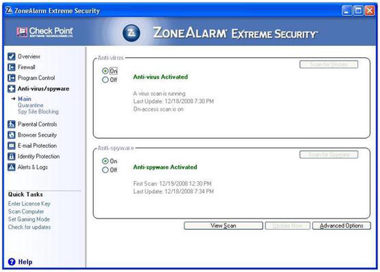 Alt view image 4 of 7 - Zone Labs Zonealarm Extreme Security