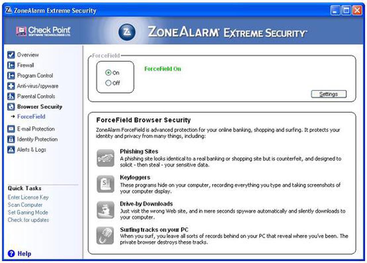 Alt view image 5 of 7 - Zone Labs Zonealarm Extreme Security