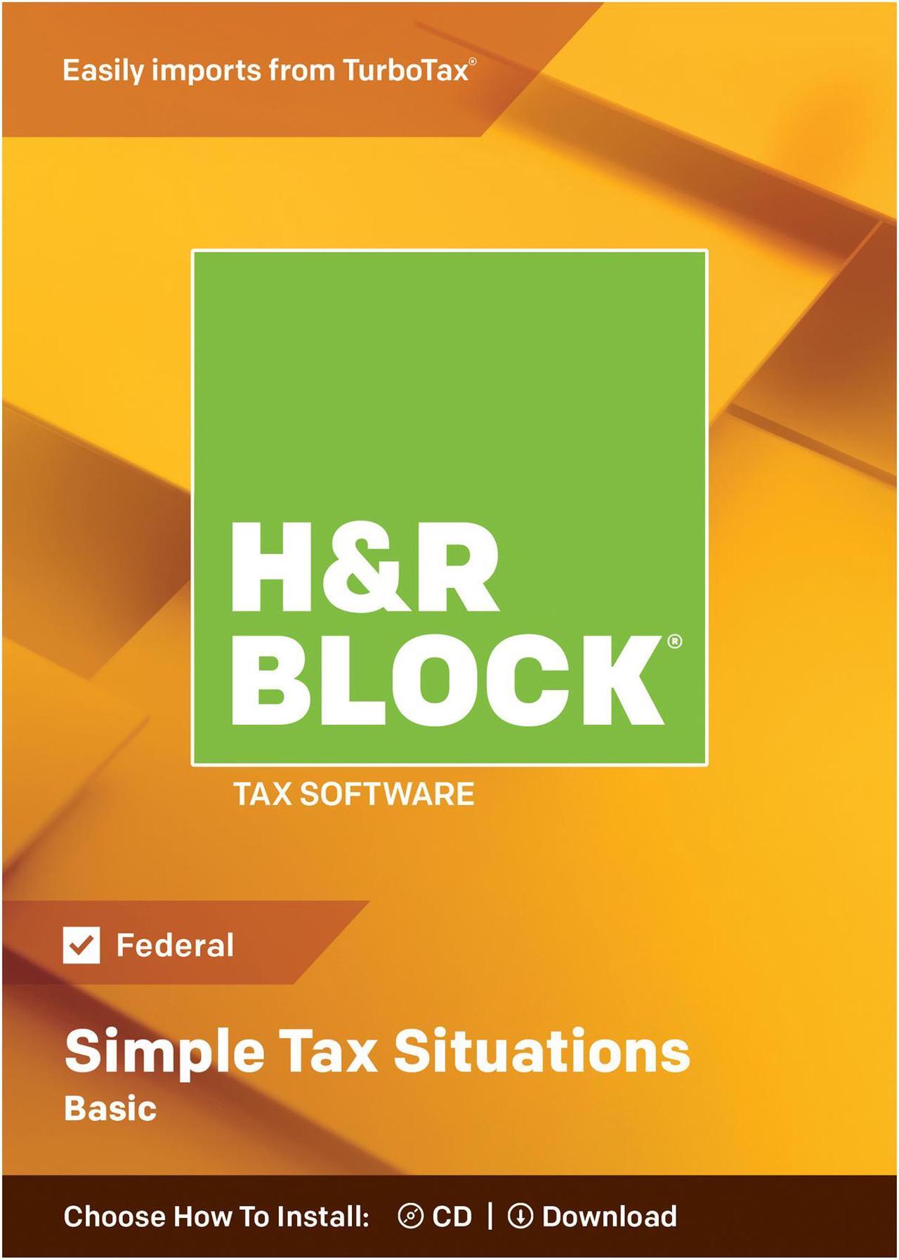 Main image of H&R BLOCK Tax Software Basic 2018 - Federal Only