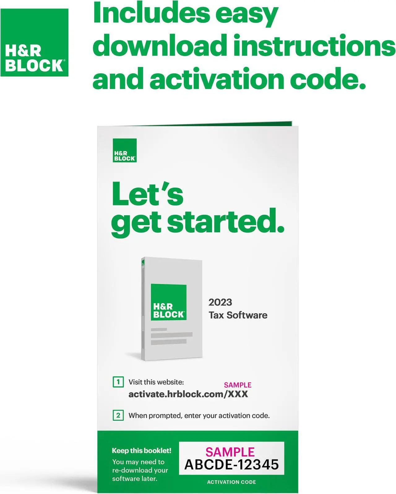 Alt view image 5 of 4 - H&R Block Tax Software Premium & Business 2023 - Windows Only [Key Card]