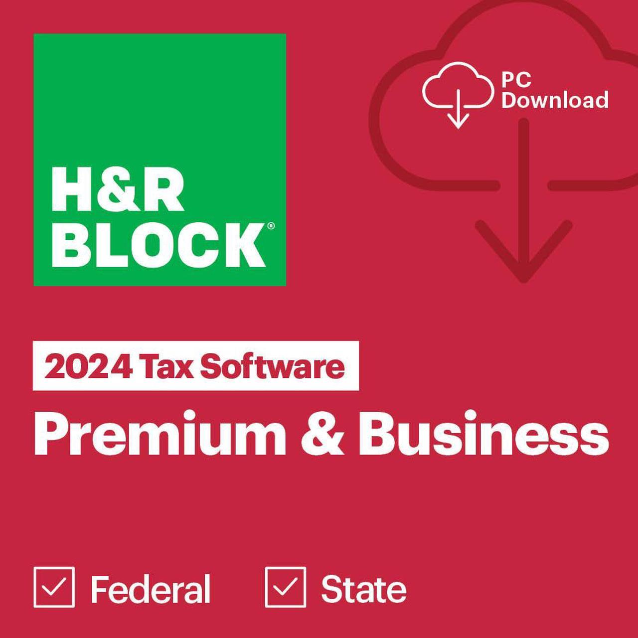 H&R Block Tax Software 2024 PC Only