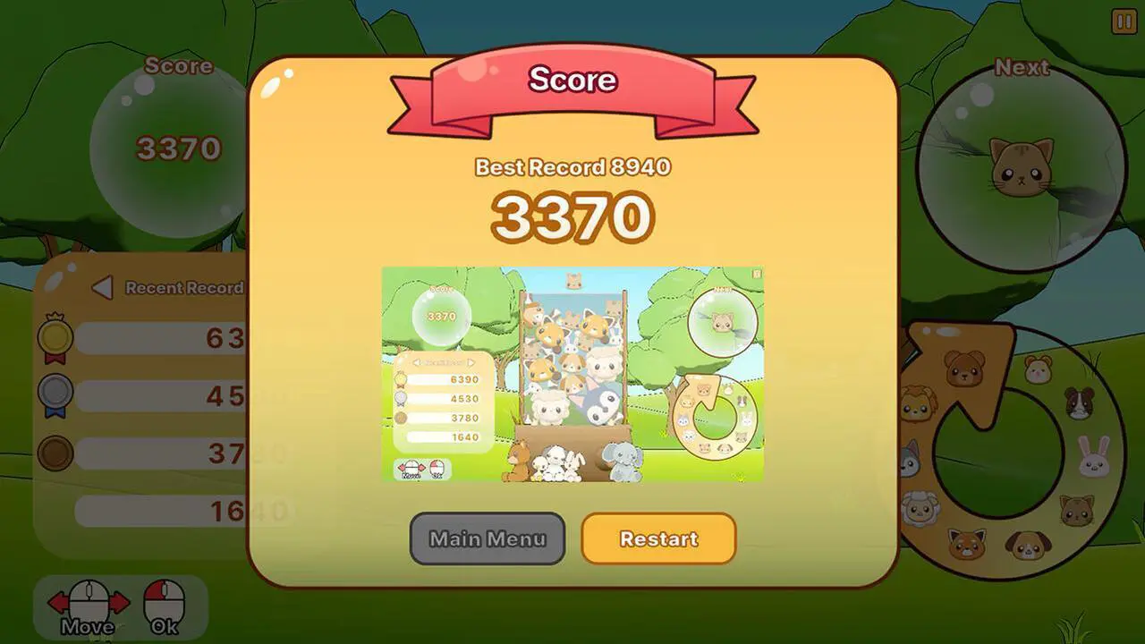 Alt view image 5 of 7 - Animal Water Pang! - PC [Steam Online Game Code]