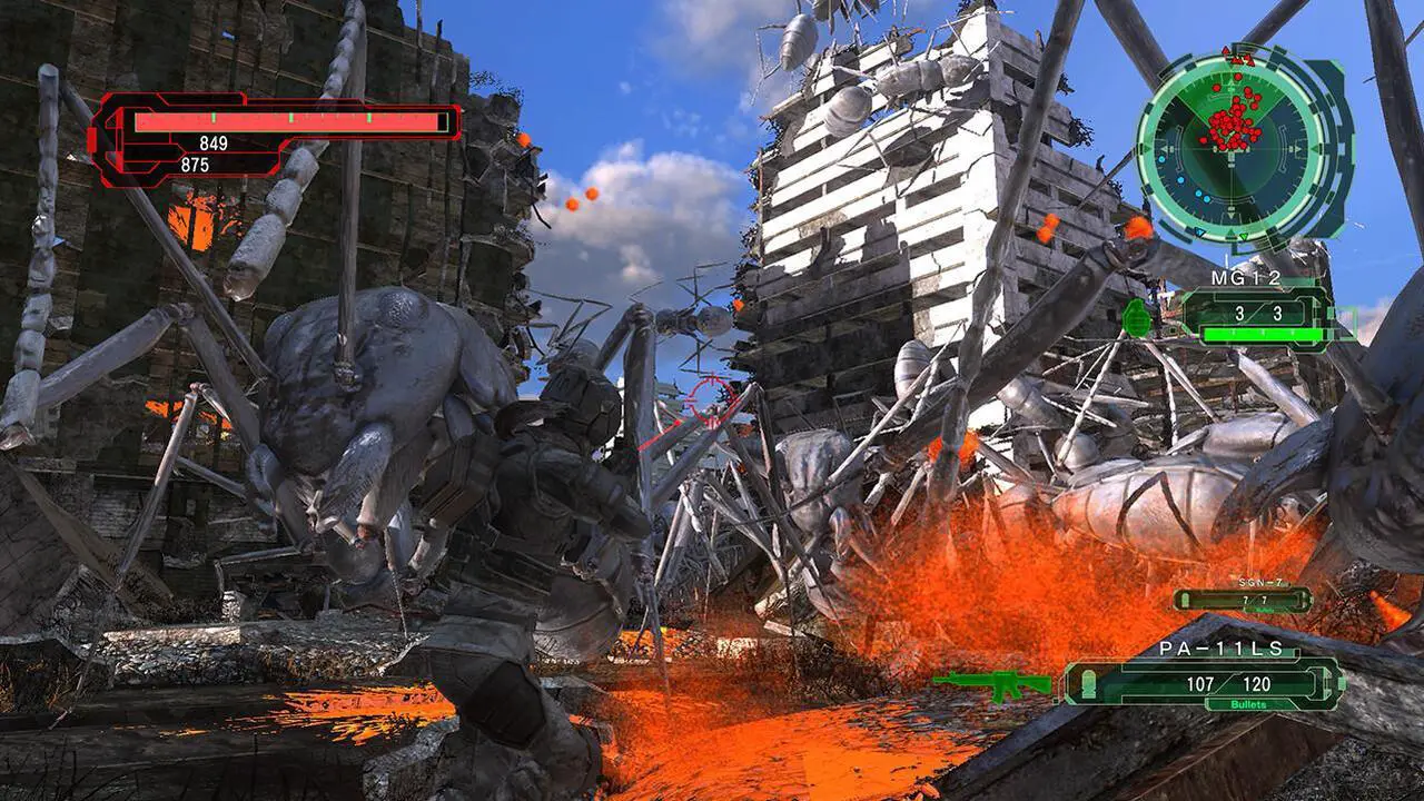 Alt view image 7 of 13 - EARTH DEFENSE FORCE 6 - PC [Steam Online Game Code]