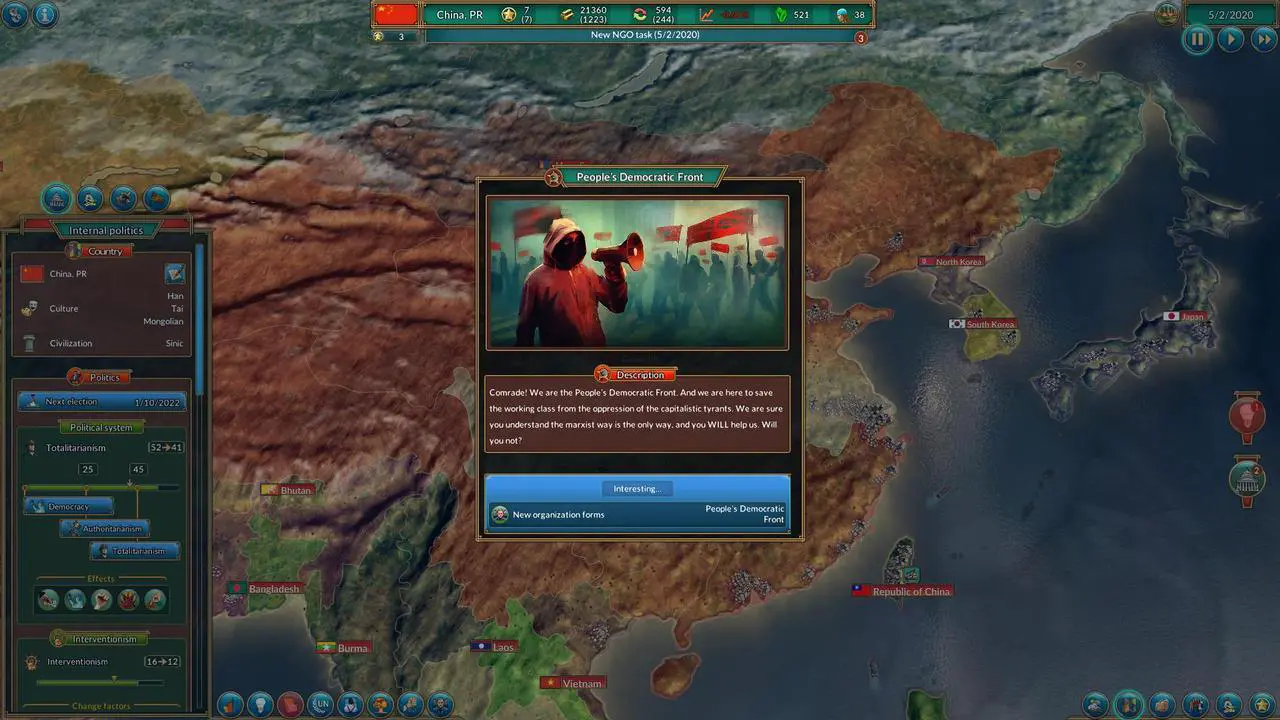 Alt view image 4 of 13 - Realpolitiks - New Power DLC - PC [Online Game Code]