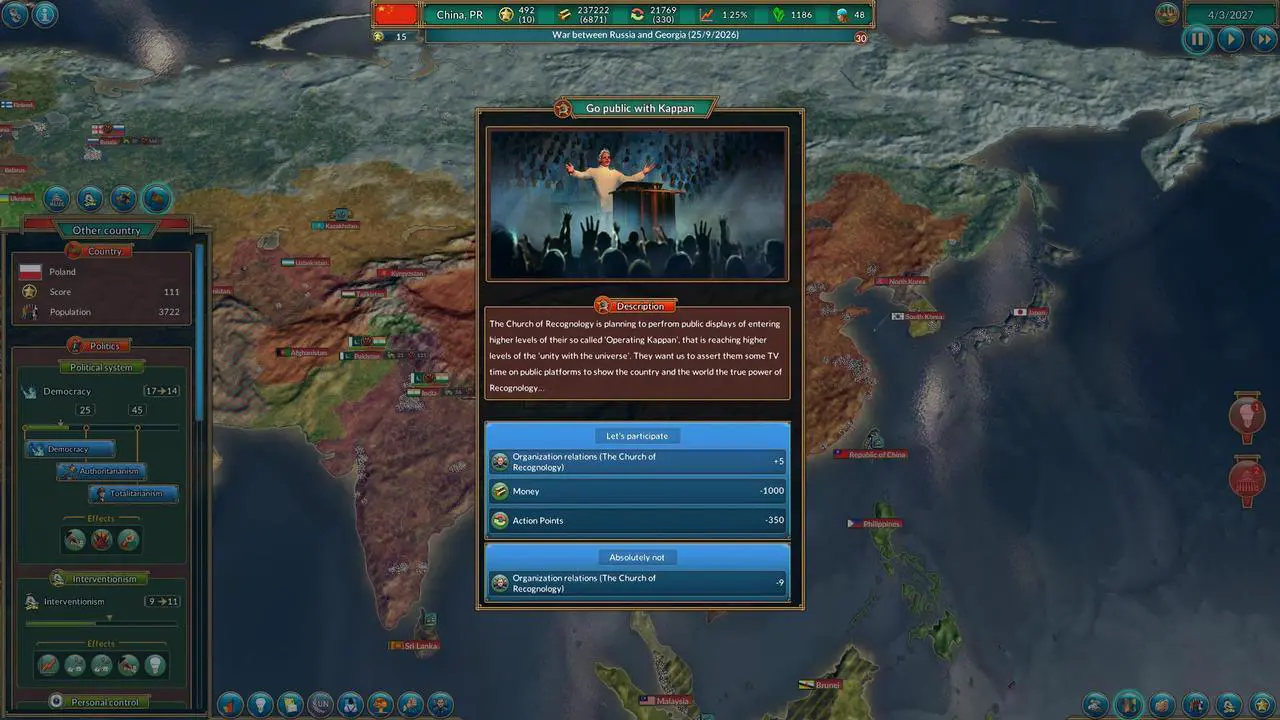 Alt view image 5 of 13 - Realpolitiks - New Power DLC - PC [Online Game Code]