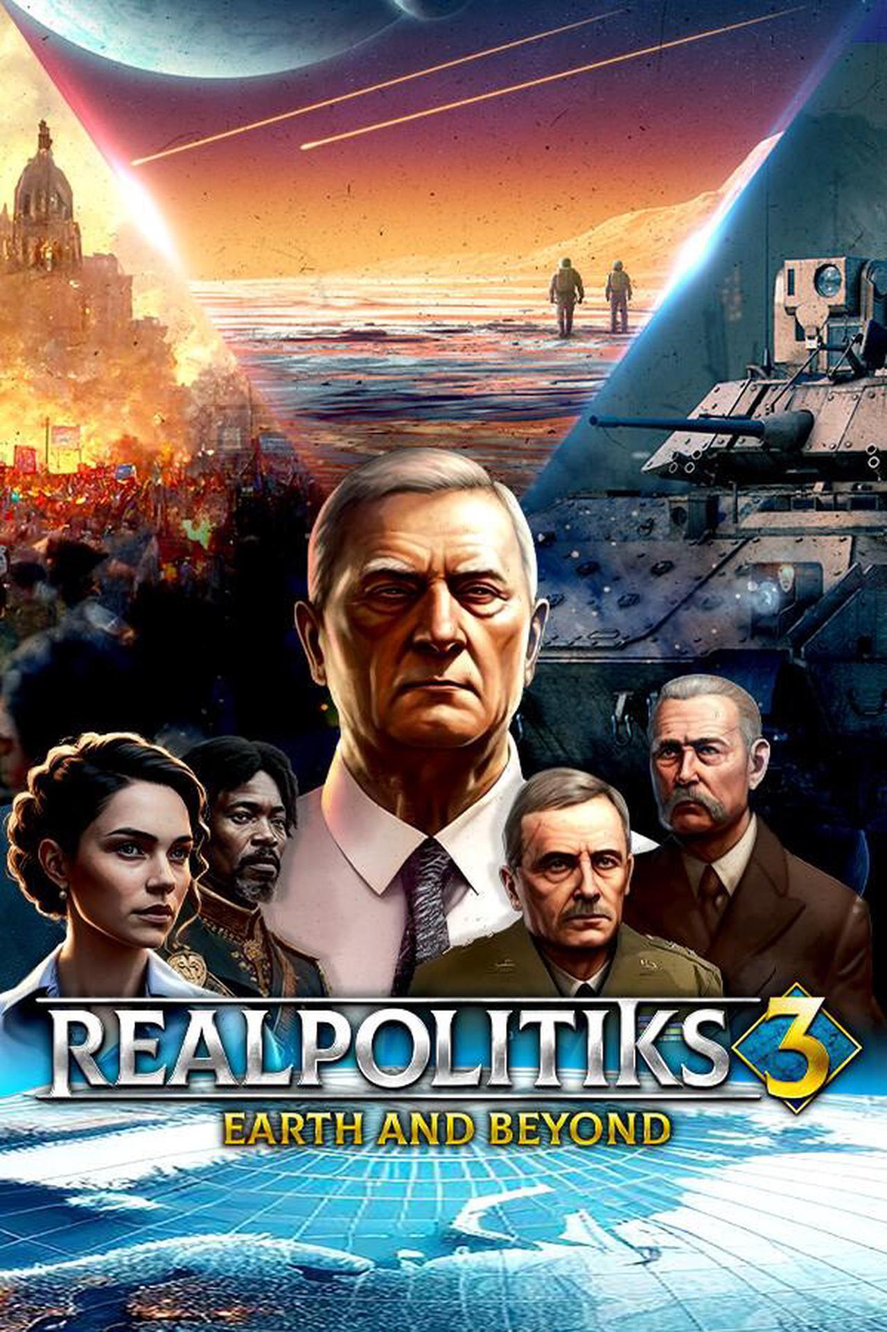 Main image of Realpolitiks 3: Earth and Beyond - PC [Steam Online Game Code]