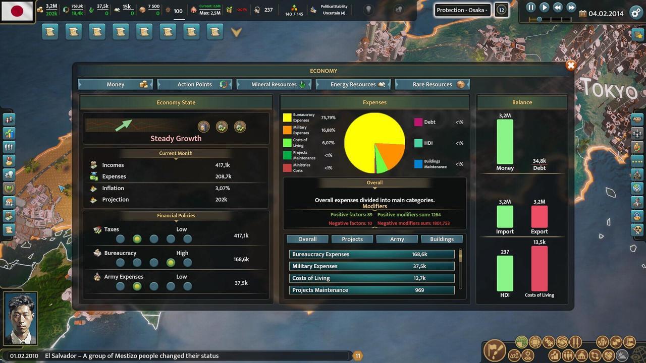 Alt view image 3 of 12 - Realpolitiks 3: Earth and Beyond - PC [Steam Online Game Code]
