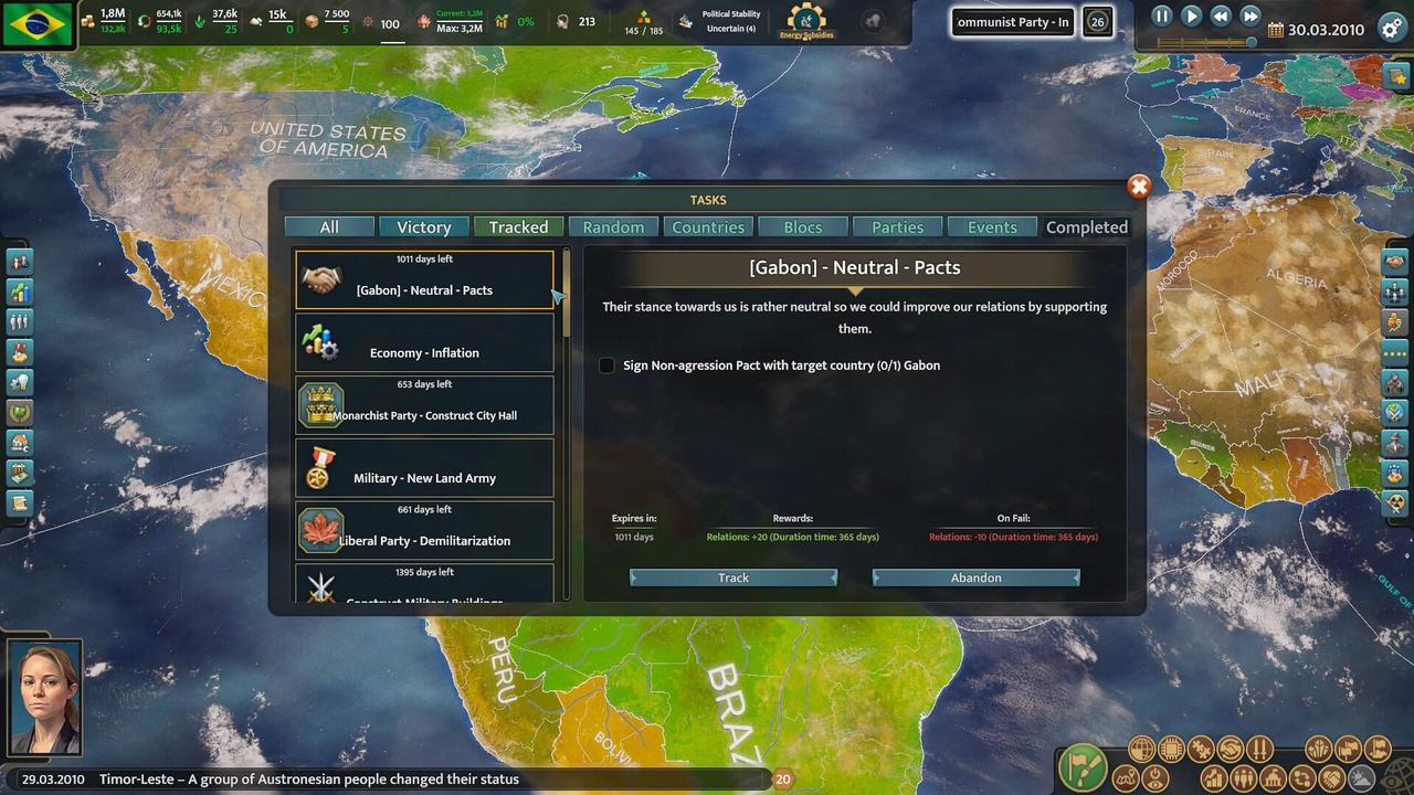 Alt view image 7 of 12 - Realpolitiks 3: Earth and Beyond - PC [Steam Online Game Code]