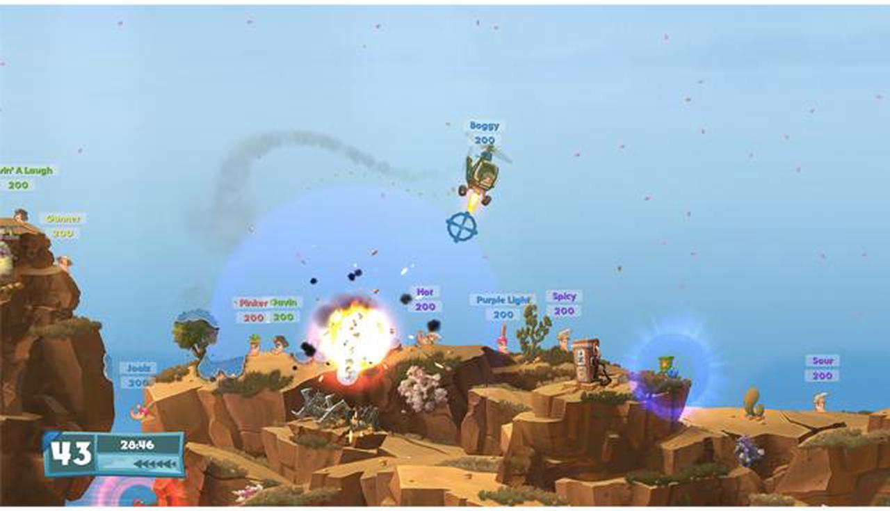 Alt view image 5 of 9 - Worms W.M.D [Online Game Code]