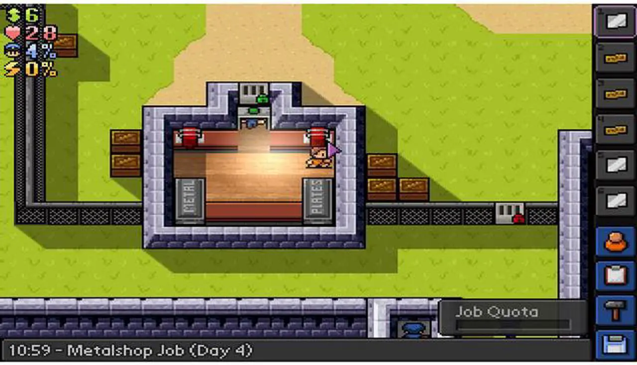 Alt view image 2 of 4 - The Escapists - Fhurst Peak Correctional Facility [Online Game Code]