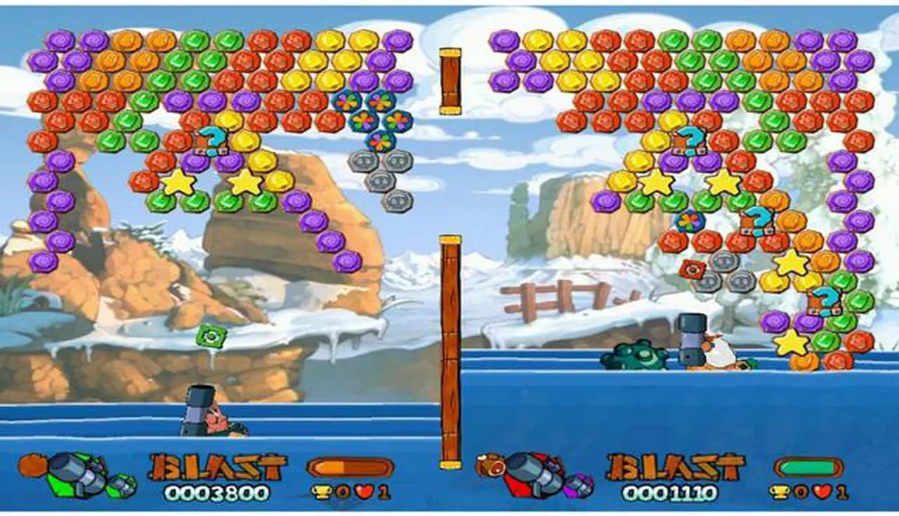 Alt view image 4 of 8 - Worms Blast [Online Game Code]