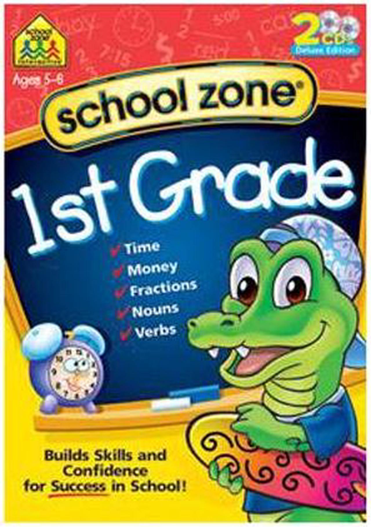 School Zone First Grade 2 Pack Software