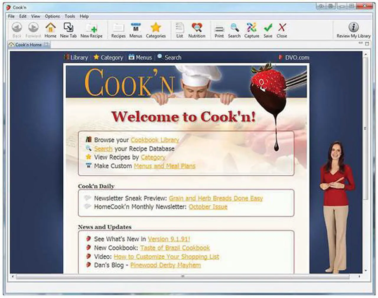 Alt view image 4 of 6 - DVO Enterprises Cook'n Recipe Organizer PC/MAC- Version 10